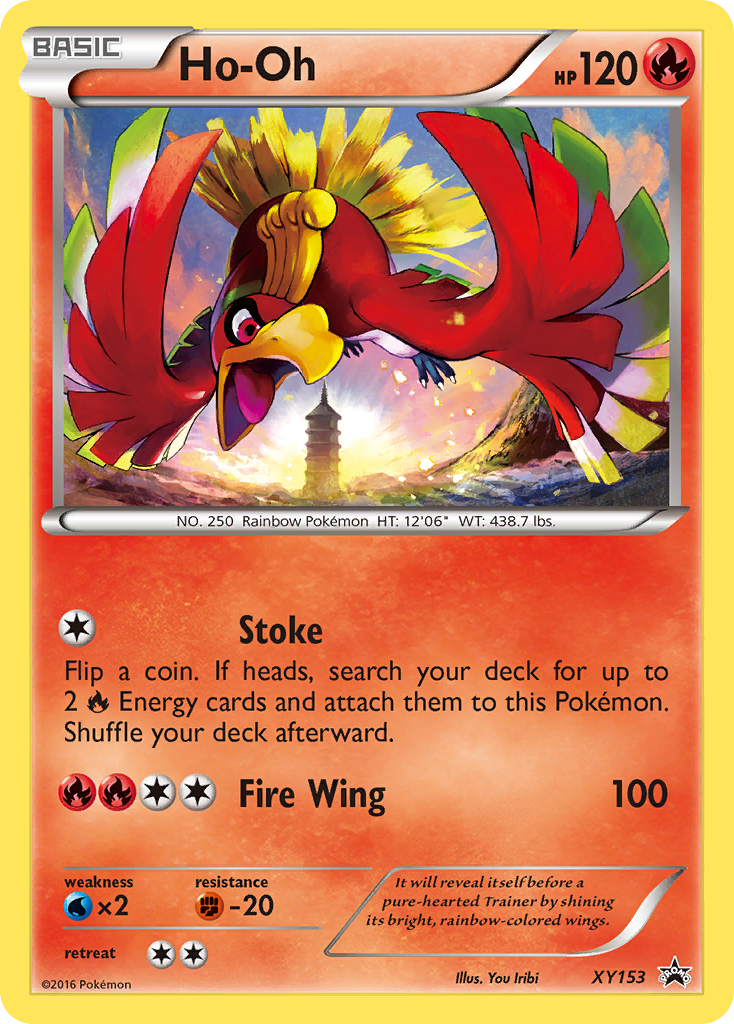 Ho-Oh (XY153) [XY: Promociones de Black Star] 