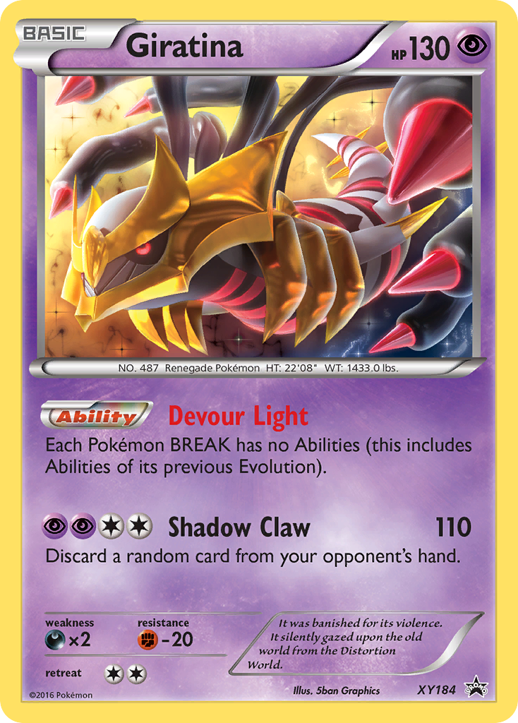 Giratina (XY184) [XY: Promociones Estrella Negra] 