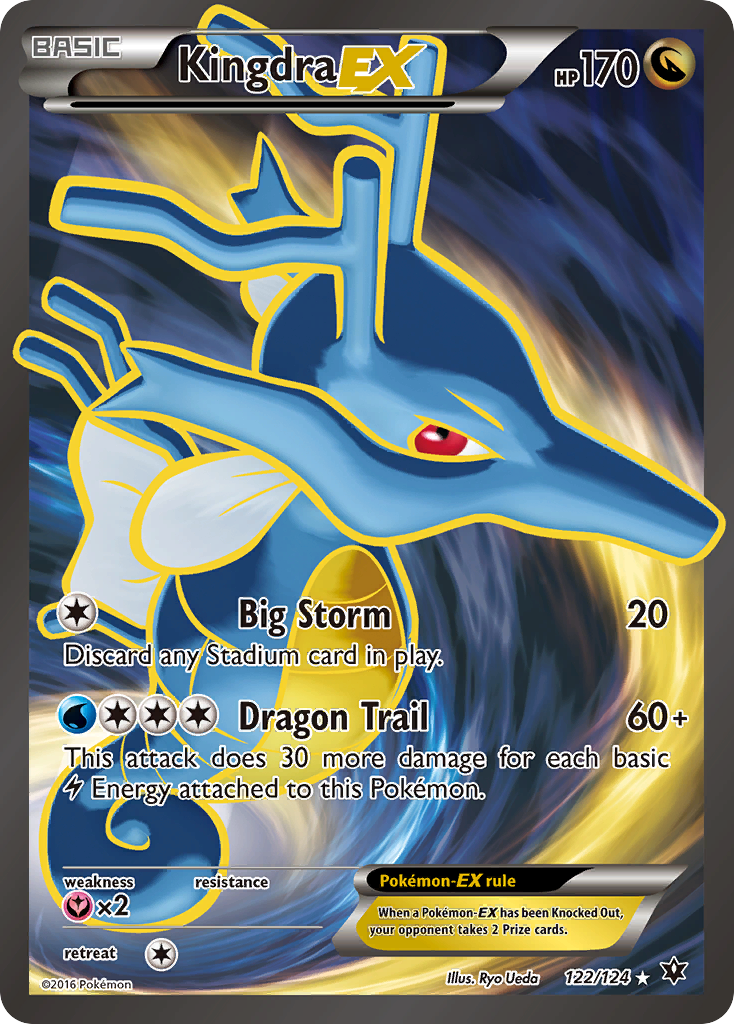 Kingdra EX (122/124) [XY: Destinos en colisión] 