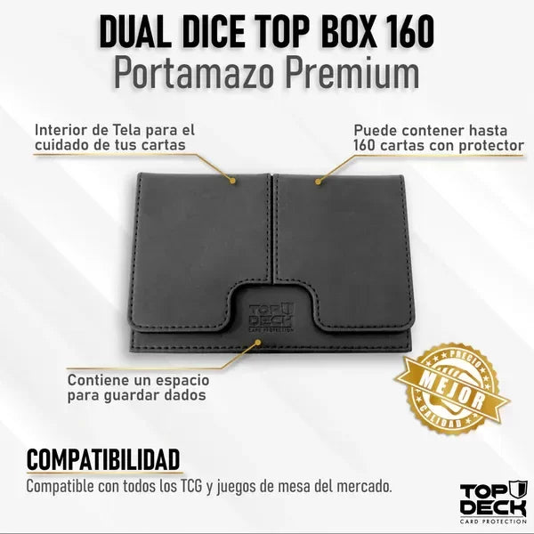 Portamazos Premium - Dual Dice Negro