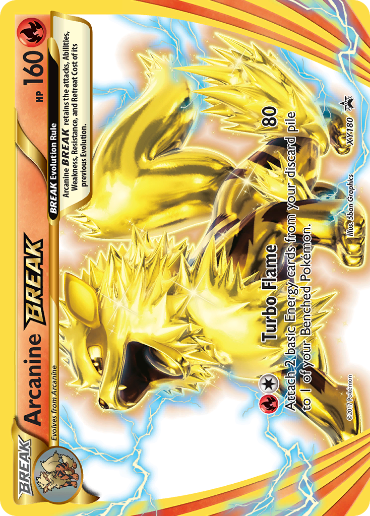 Arcanine BREAK (XY180) [XY: Promociones de Black Star] 