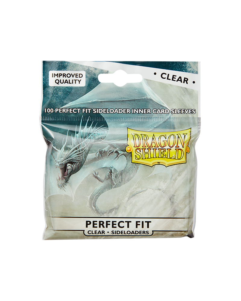 Dragon Shield Perfect Fit Sleeves - Standard - Clear Side Load (100 protectores)