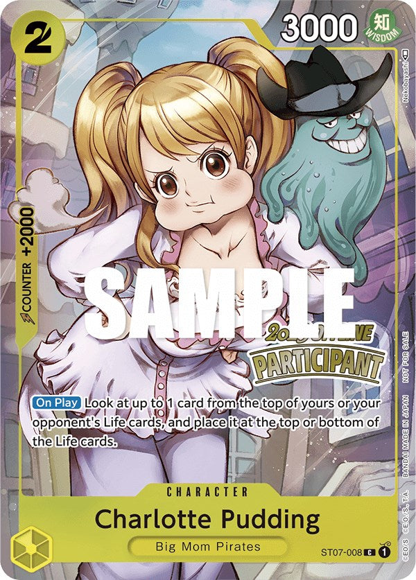 Charlotte Pudding (Offline Regional 2023) [Participant] [One Piece Promotion Cards]