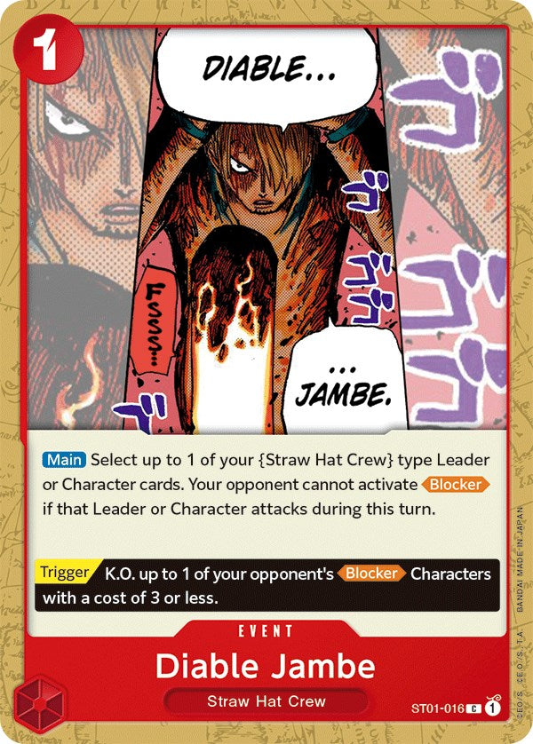 Diable Jambe [Starter Deck: Straw Hat Crew]