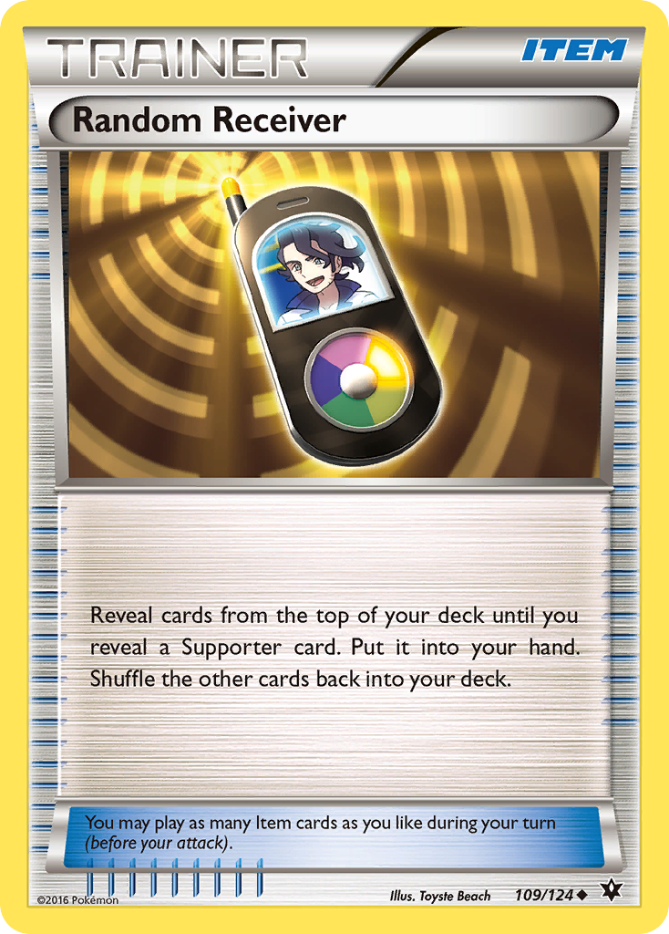 Receptor aleatorio (109/124) [XY: Destinos en colisión] 