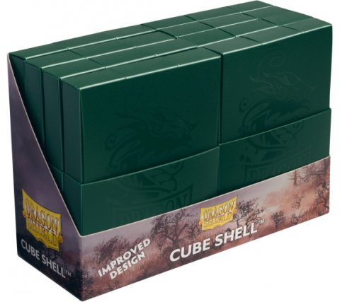 Dragon Shield - Cube Shield (Forest Green)