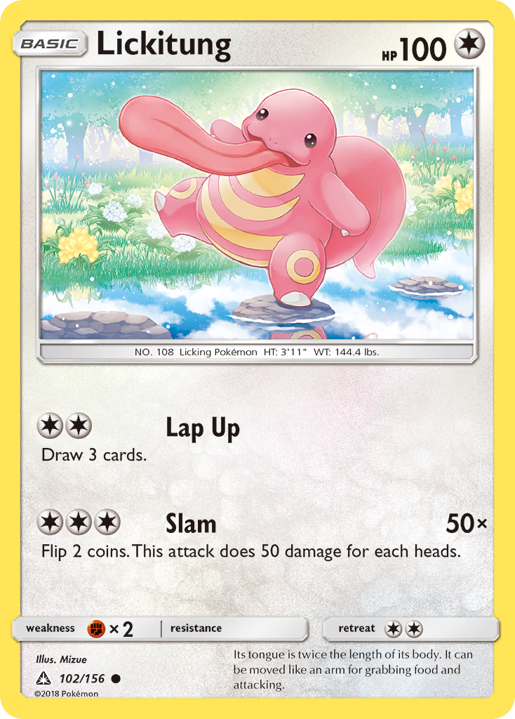 Lickitung (102/156) [Sol y Luna: Ultra Prisma] 