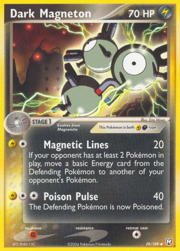 Dark Magneton (39/109) [EX: El regreso del Equipo Rocket] 