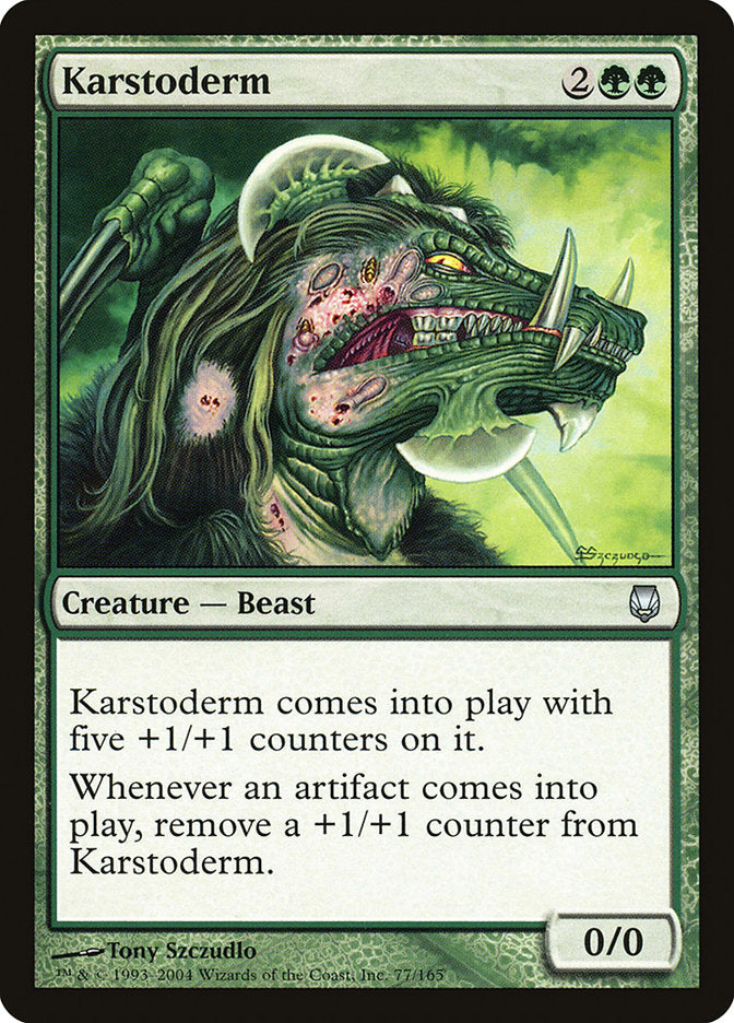 Karstodermo [Acero oscuro] 