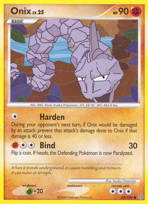 Onix (69/100) [Diamante y Perla: Stormfront] 