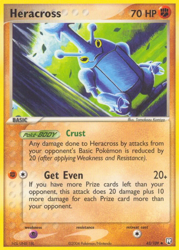 Heracross (43/109) [EX: El regreso del Equipo Rocket] 