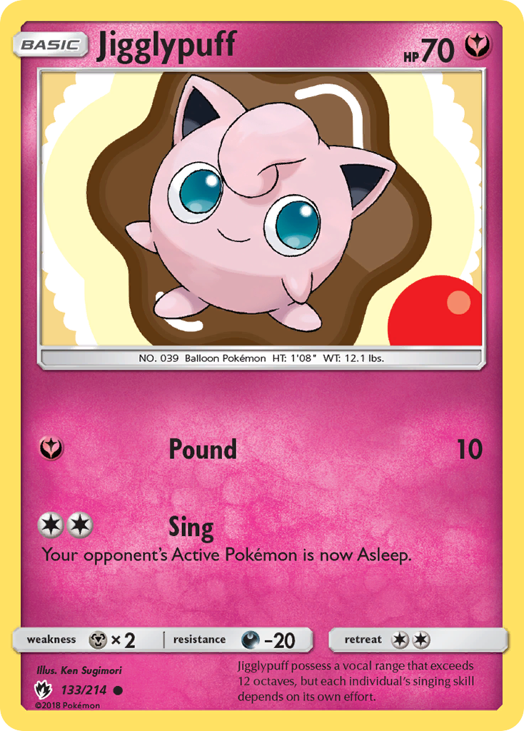 Jigglypuff (133/214) [Sol y Luna: Trueno perdido] 