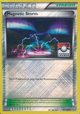 Tormenta magnética (91/106) (Promoción de liga) [XY: Flashfire] 