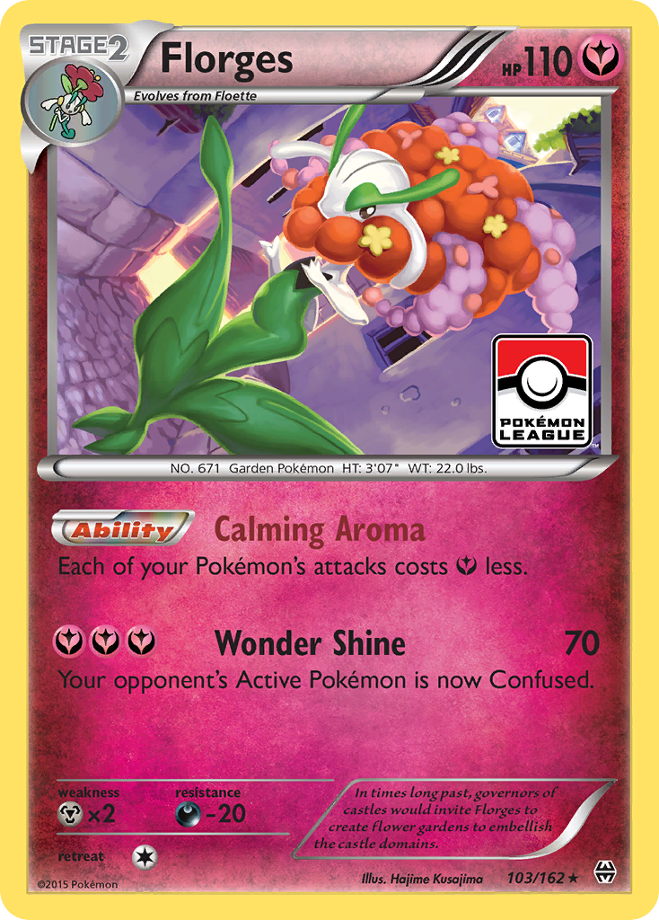 Florges (103/162) [XY: AVANCE] 