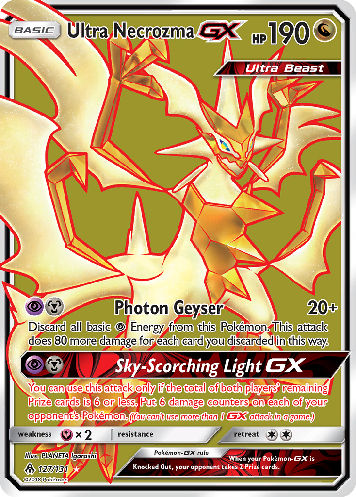 Ultra Necrozma GX (127/131) [Sol y Luna: Luz Prohibida] 