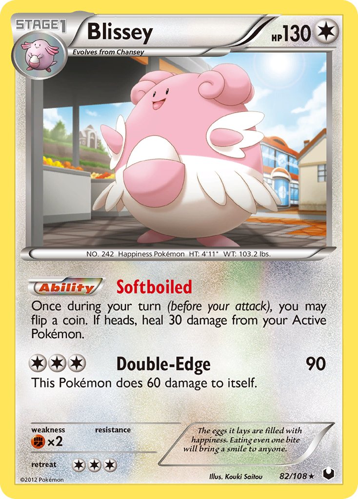 Blissey (82/108) (Exclusivo de Battle Arena Deck) (Exclusivo de Deck temático) [Blanco y negro: Exploradores oscuros] 