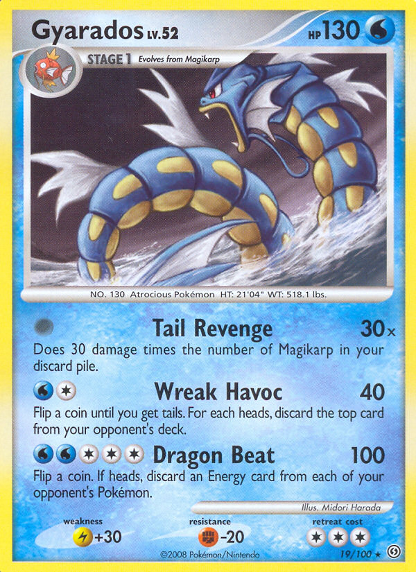 Gyarados (19/100) [Diamante y Perla: Stormfront] 