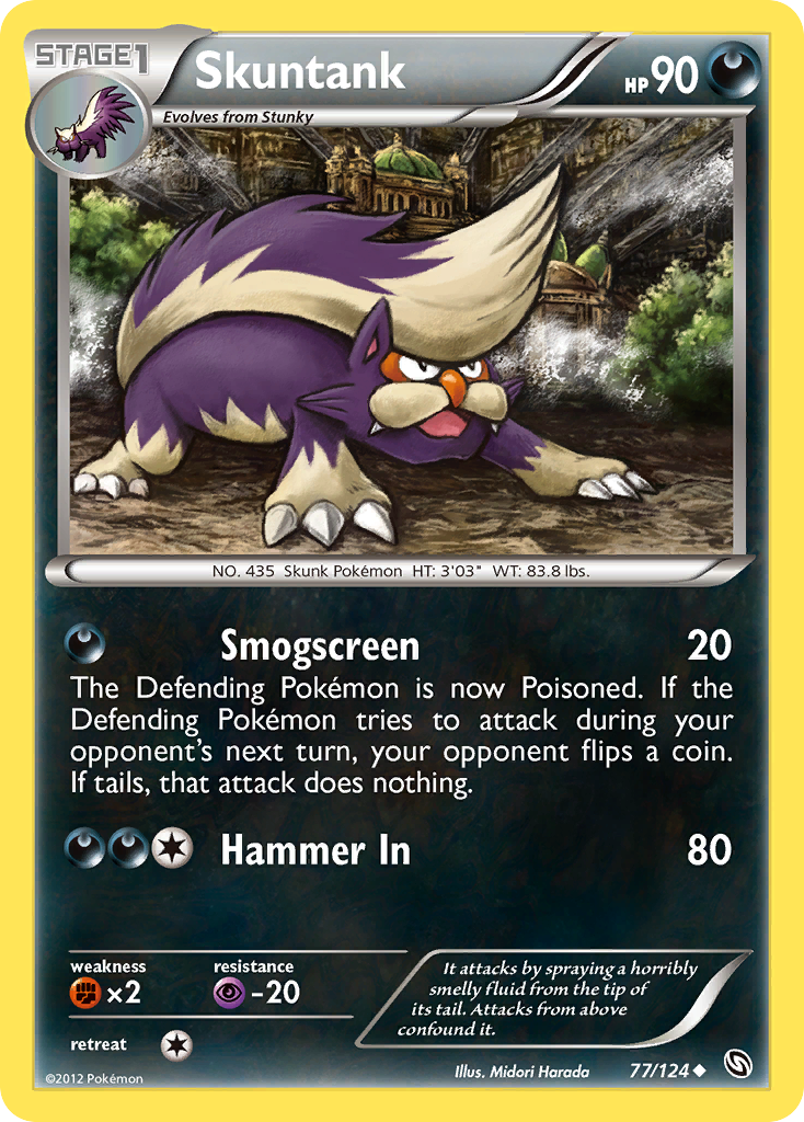 Skuntank (77/124) [Blanco y negro: Dragones exaltados] 