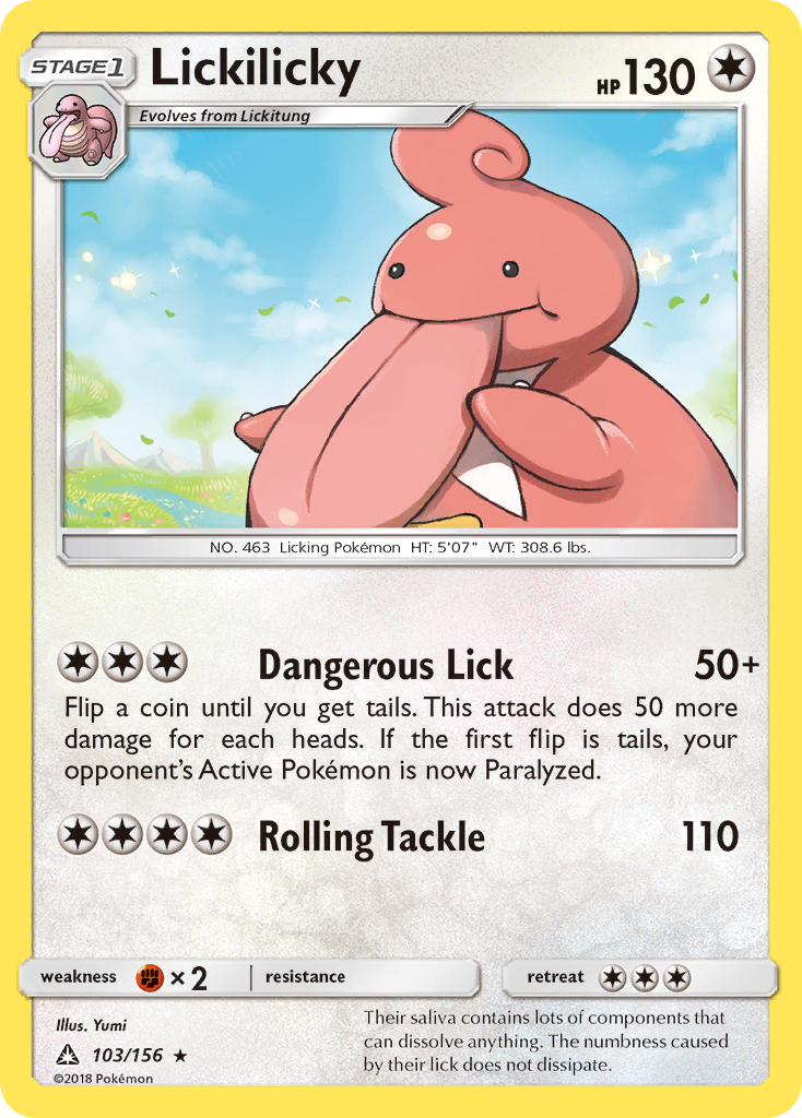 Lickilicky (103/156) [Sol y Luna: Ultra Prisma] 