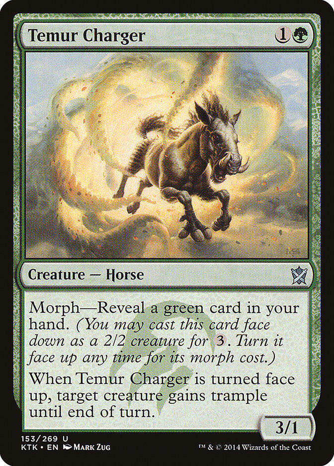 Temur Charger Khans of Tarkir