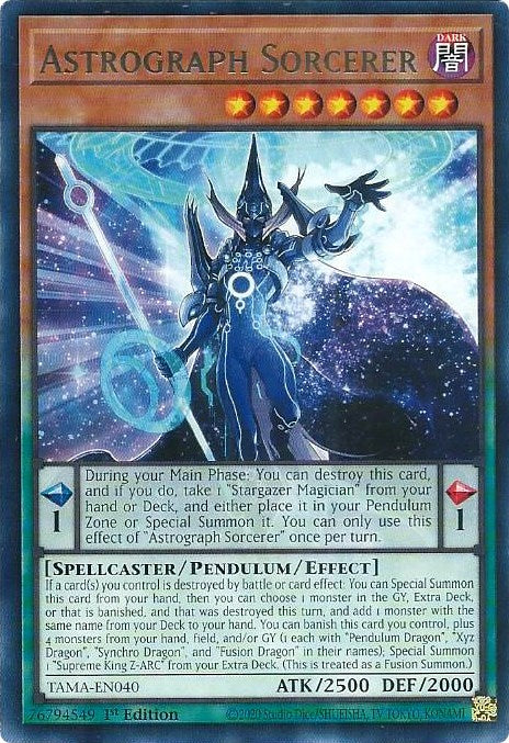 Astrograph Sorcerer [TAMA-EN040] Rare