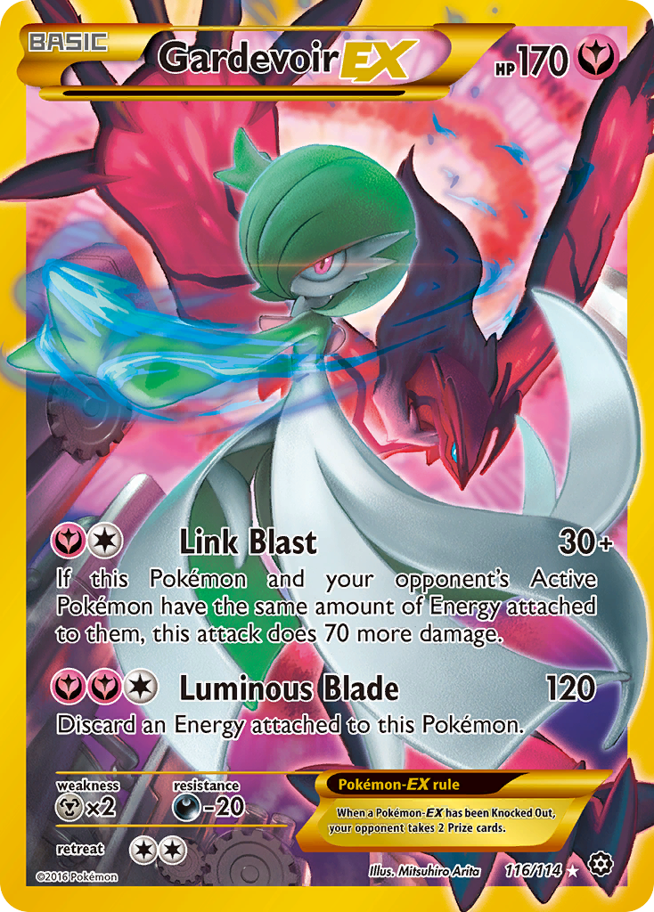 Gardevoir EX (116/114) [XY: Asedio de vapor] 