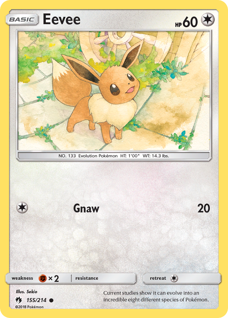 Eevee (155/214) [Sol y Luna: Trueno perdido] 