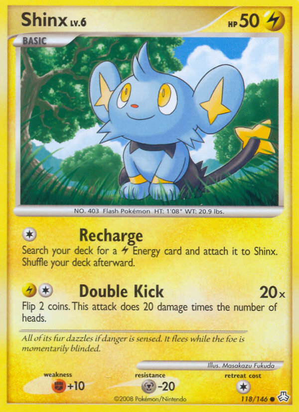 Shinx (118/146) [Diamante y Perla: Leyendas despiertas] 