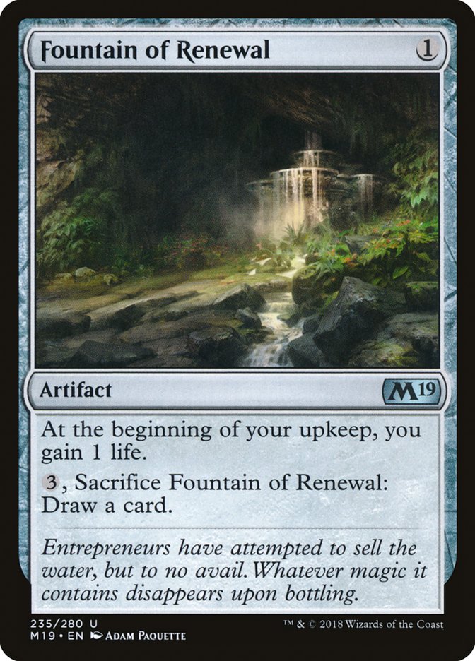 Fuente de renovación [Core Set 2019] 