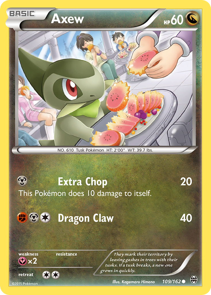 Axew (109/162) [XY: AVANCE] 