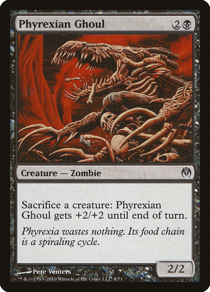 Phyrexian Ghoul [Mazos de duelo: Phyrexia contra la Coalición] 