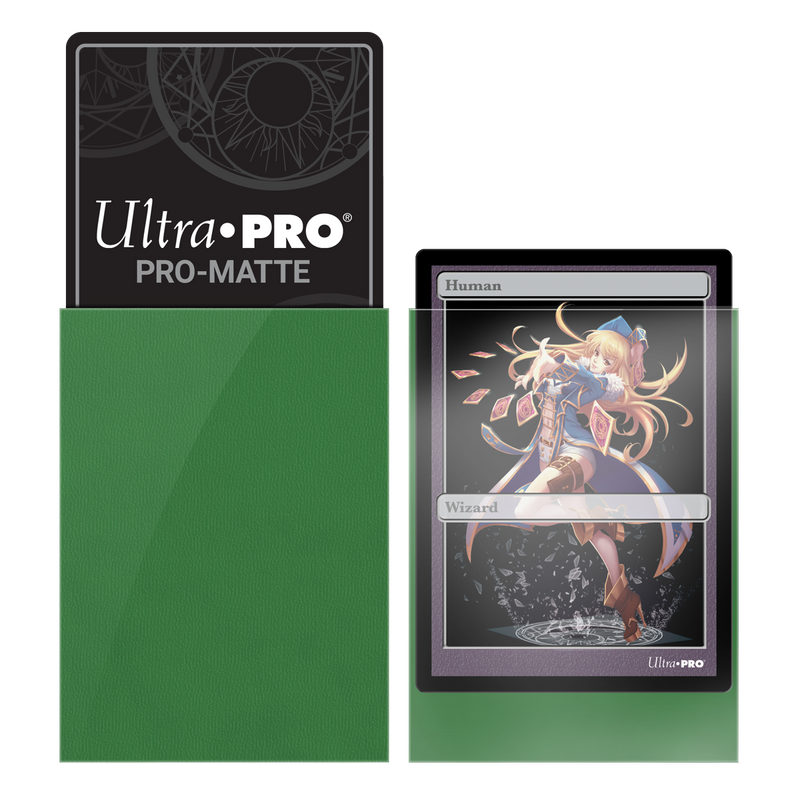 Ultra PRO: Fundas pequeñas de 60 ct - PRO-Matte (verde) 