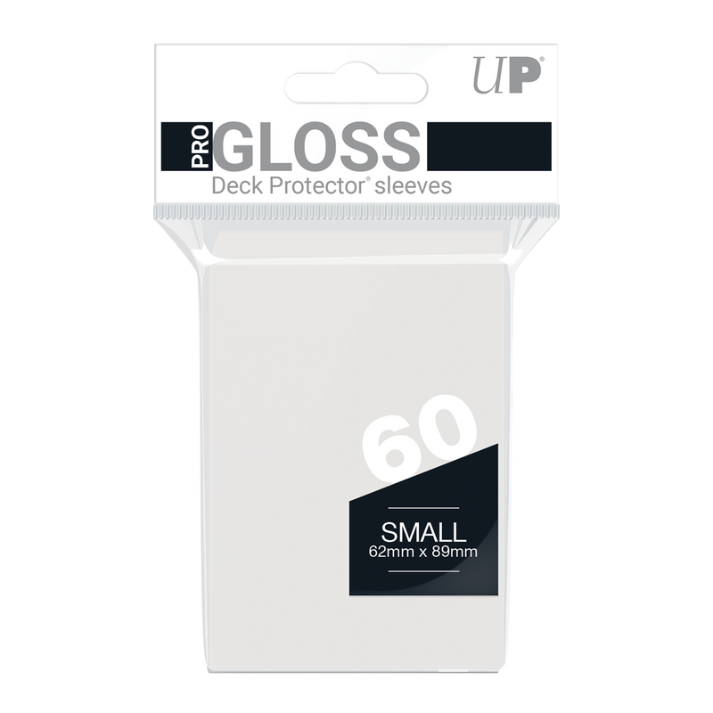 Ultra PRO: Fundas pequeñas de 60 ct - PRO-Gloss (Transparente) 