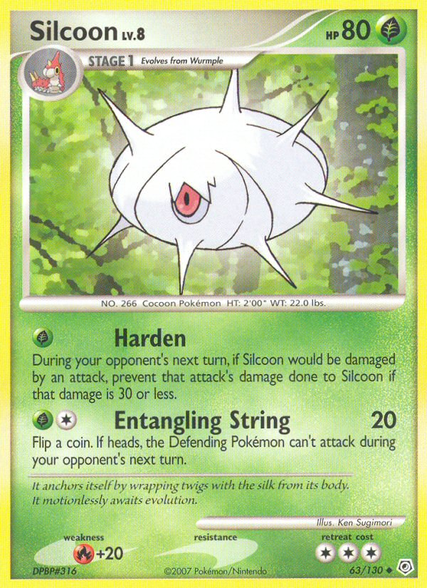 Silcoon (63/130) [Diamond & Pearl: Base Set]