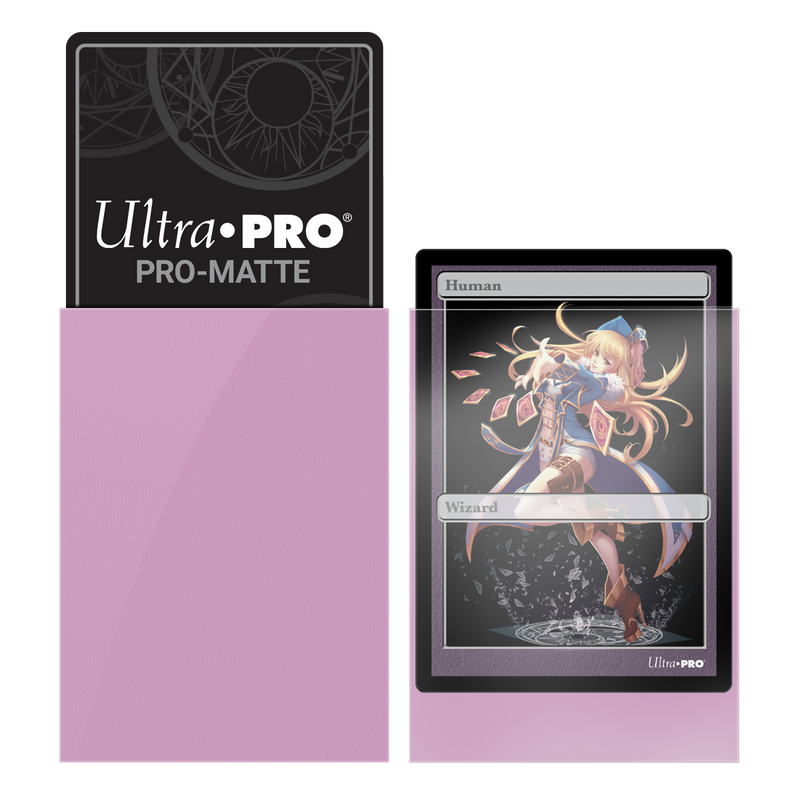 Ultra PRO: Small 60ct Sleeves - PRO-Matte (Pink)