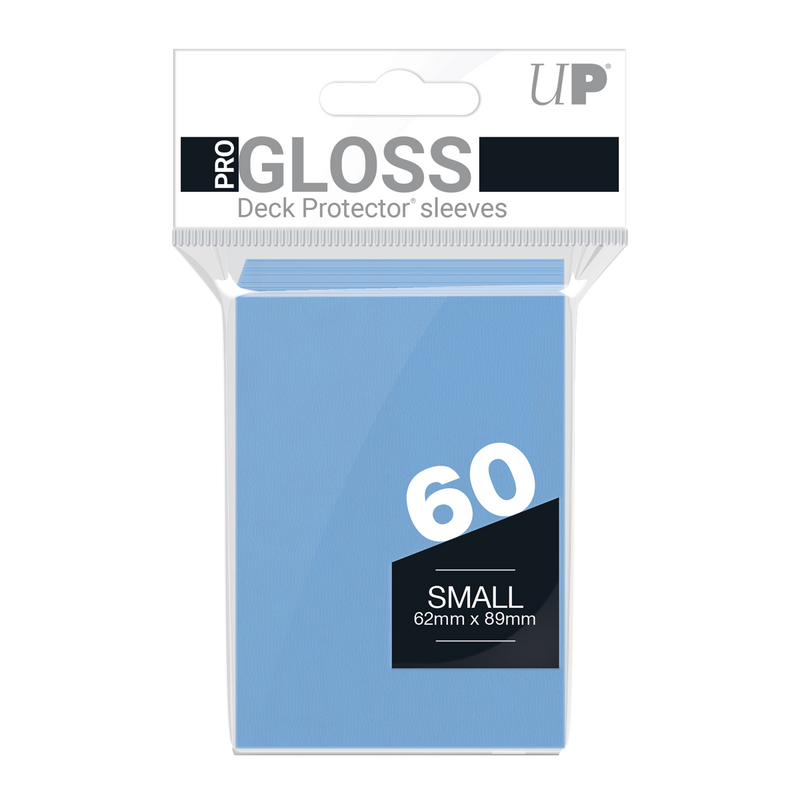 Ultra PRO: Small 60ct Sleeves - PRO-Gloss (Light Blue)