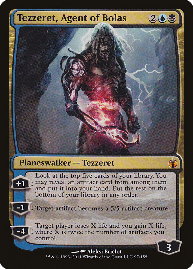 Tezzeret, agente de Bolas [Mirrodin asediado] 