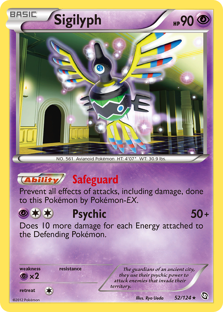 Sigilyph (52/124) [Blanco y Negro: Dragones Exaltados] 