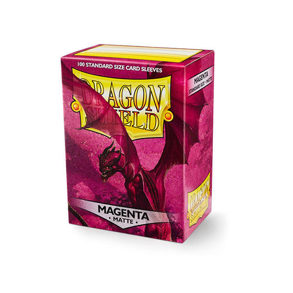 Dragon Shield Sleeves - Magenta Matte (100 protectores)