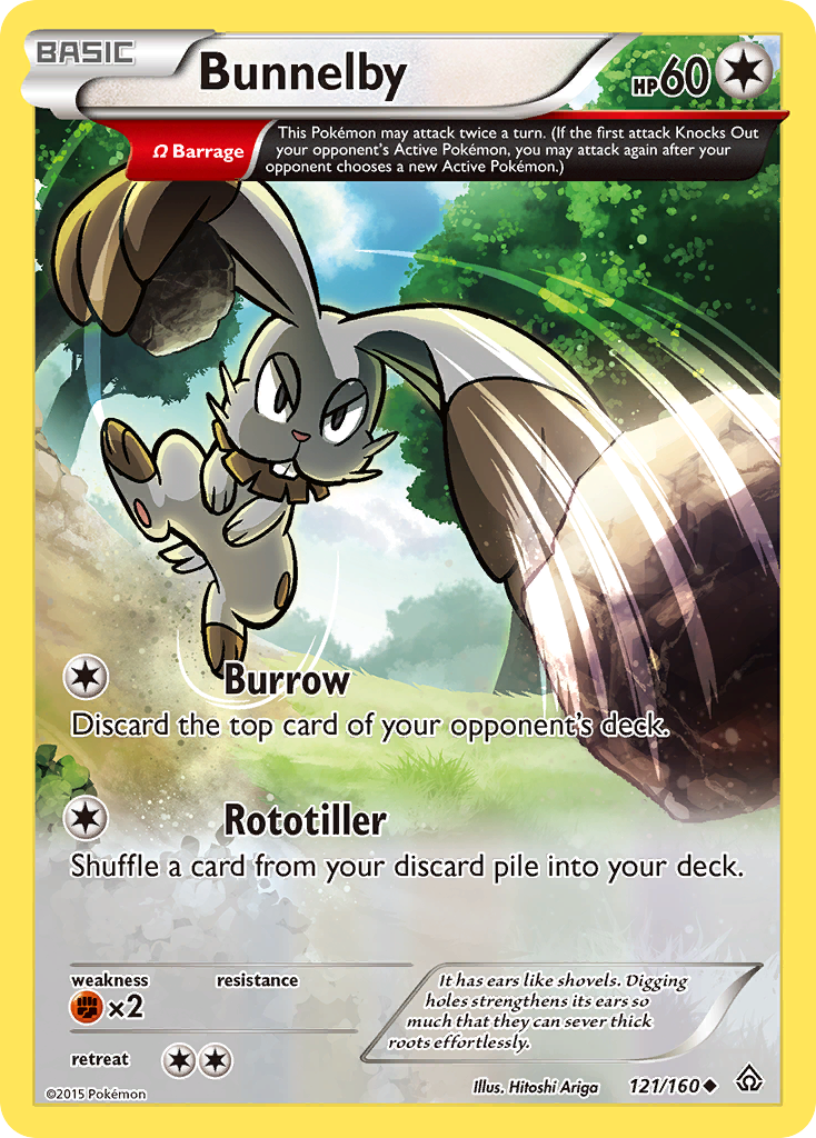 Bunnelby (121/160) [XY: Primal Clash]