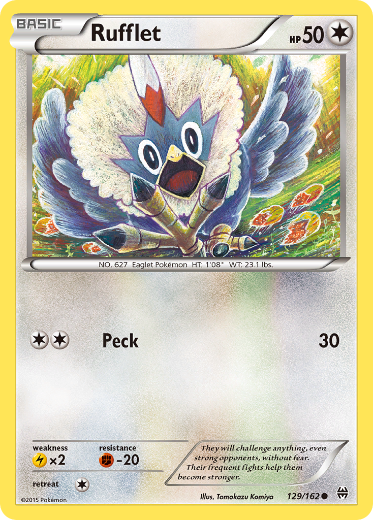 Rufflet (129/162) [XY: AVANCE] 