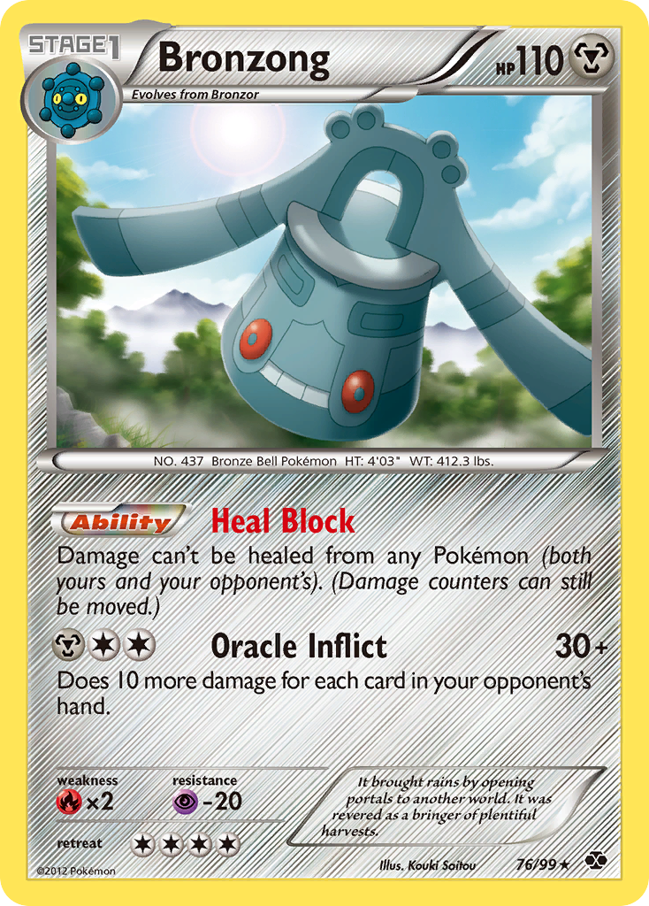 Bronzong (76/99) [Black & White: Next Destinies]