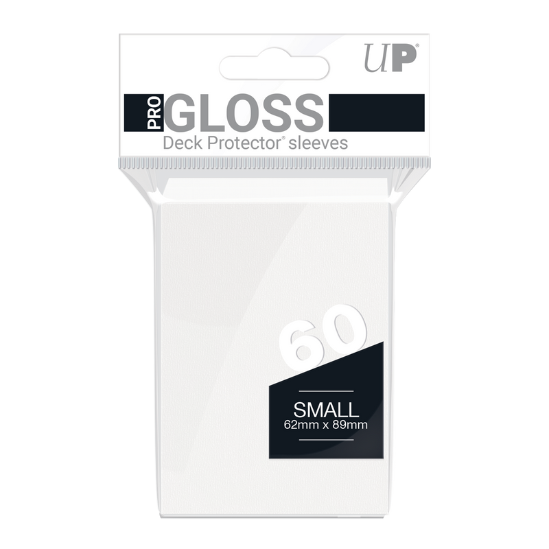 Ultra PRO: Small 60ct Sleeves - PRO-Gloss (White)