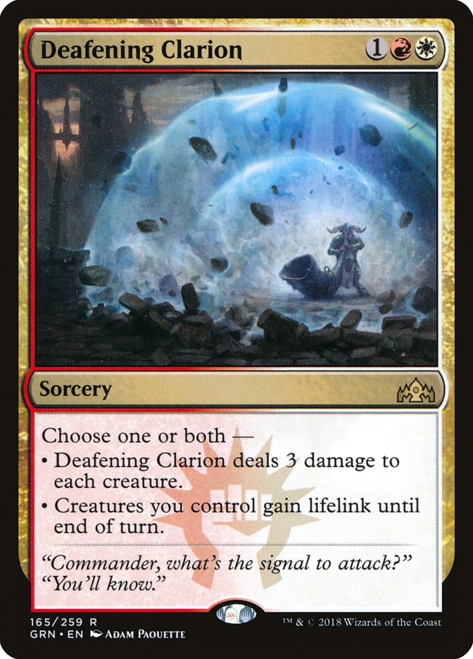 Clarion ensordecedor [Gremios de Ravnica] 