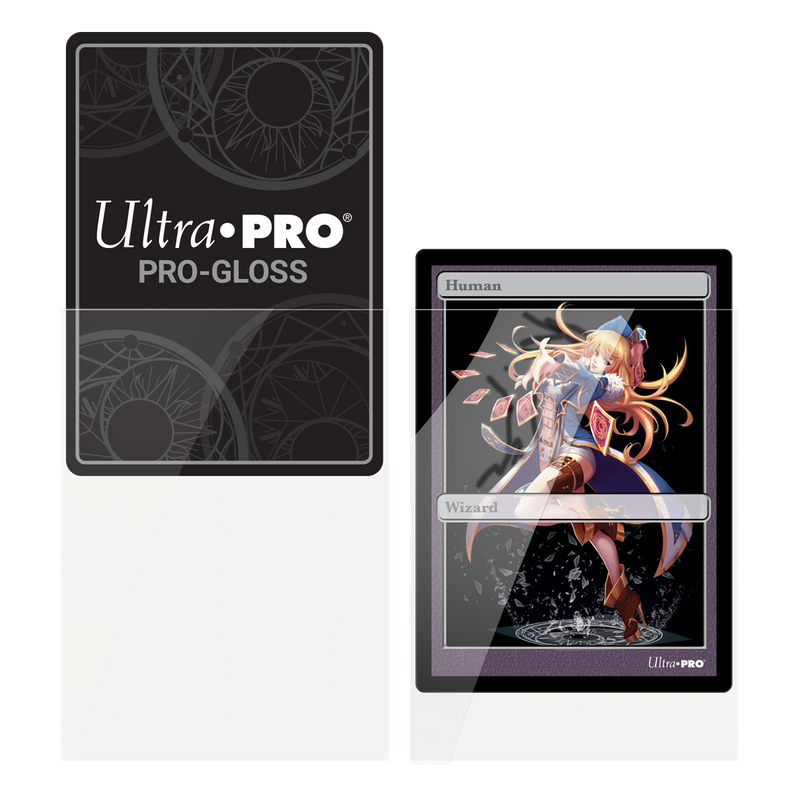 Ultra PRO: Fundas pequeñas de 60 ct - PRO-Gloss (Transparente) 