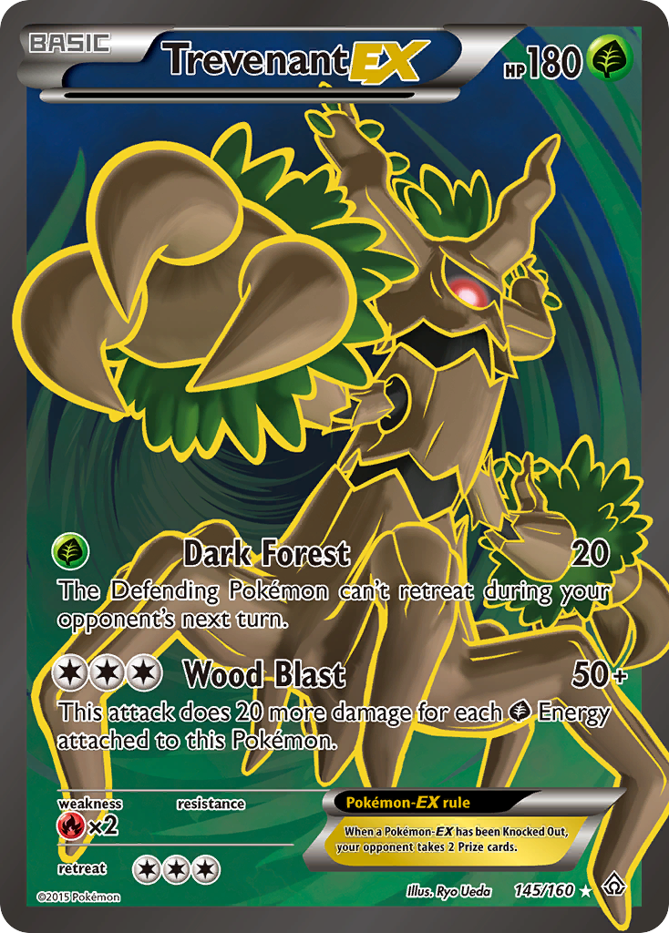 Trevenant EX (145/160) [XY: Choque primigenio] 