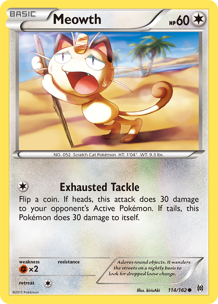 Meowth (114/162) [XY: AVANCE] 