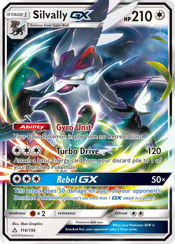 Silvally GX (116/156) [Sol y Luna: Ultra Prisma] 