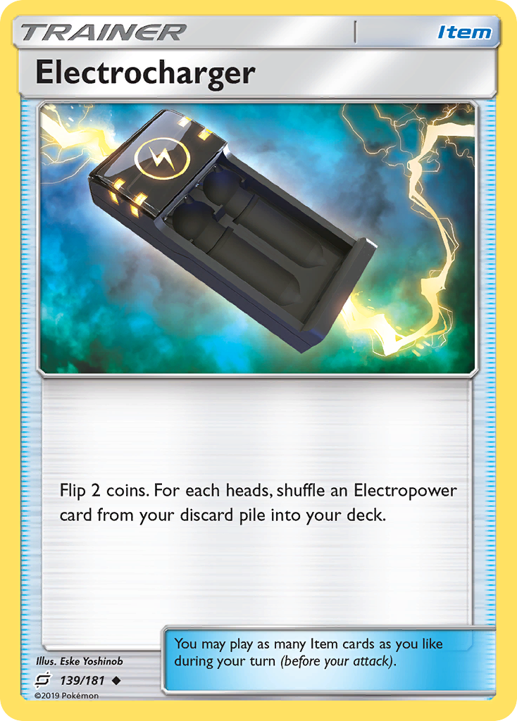 Electrocargador (139/181) [Sol y Luna: Equipo] 