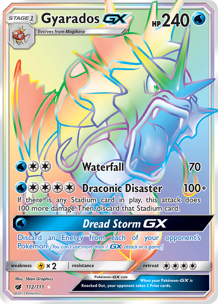 Gyarados GX (112/111) [Sol y Luna: Invasión Carmesí] 